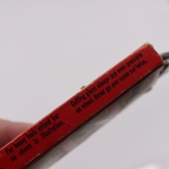 Crest Combination Tool Glass Cutter Knife & Scissor Sharpener Vintage Tool - Picture 11 of 12